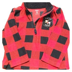 Boys overhead zip fleece